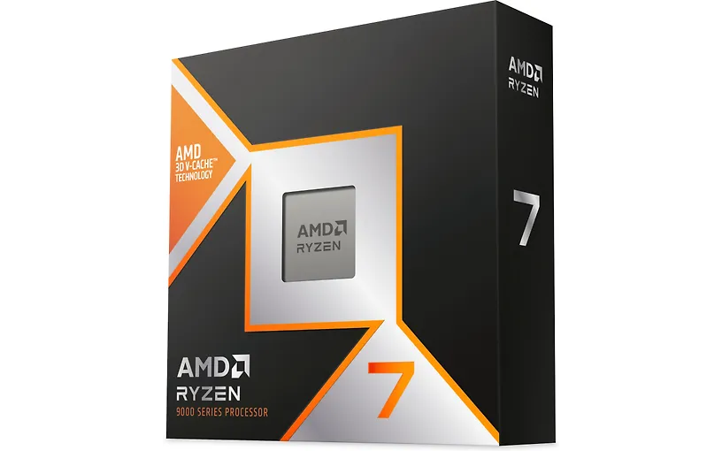 AMD Ryzen 7 9800X3D -prosessori AM5 -kantaan