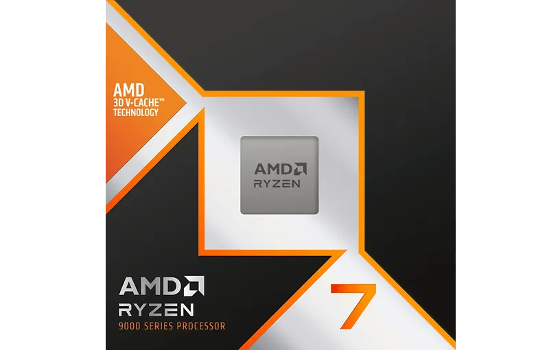 AMD Ryzen 7 9800X3D -prosessori AM5 -kantaan